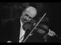 Szigeti plays Schubert \"The Bee\"