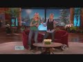 celebrities dance on the ellen degeneres show. marilyn milian, rashida jones, jessica biel, carmen electra, drew barrymore, vanessa hudgens, emily blunt, christina applegate, pink, heidi klum, oprah winfrey, beyonc� knowles, michelle obama, barack obama, jessica lange, will smith, drew barrymore, halle berry, anne hathaway, jamie foxx, john travolta, heidi klum, hilary swank, eva longoria, portia de rossi, hilary duff, john mayer, mike myers, halle berry, jim carrrey, elle fanning, amanda bynes, teri hatcher, justin timberlake, chris matthews, halle berry, jaden smith, chris brown, justin timberlake, mc hammer, heidi klum, vanessa hudgens, jessica biel, justin timberlake, marisa tomei, hilary swank, madonna, hilary swank, jonas brothers, slumdog millionaire cast, justin timberlake, emma thompson and ellen degeneres. song: rihanna - don't stop the music (deejay scream remix) no copyright infringement intended.