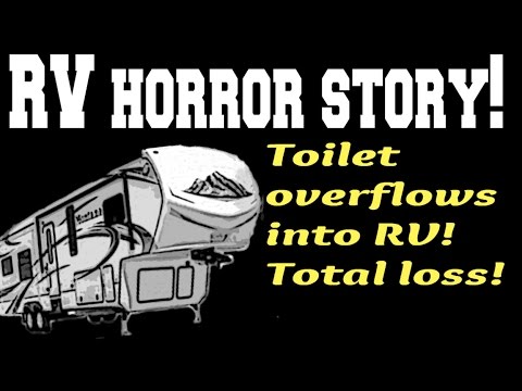 how to fix r v toilet leak