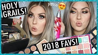 2018 YEARLY FAVOURITES! ⭐ My HOLY GRAIL Makeup I