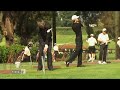 gabriel aubry golf swing driving range maybach charity tournament at riviera cc