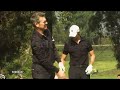 gabriel aubry golf swing driving range maybach charity tournament at riviera cc
