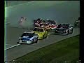 Nascar Bush series crash at Daytona 1996 Nascar Bush series crash at Daytona 1996