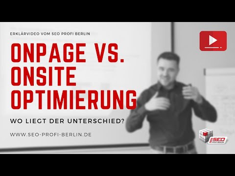 OnPage- vs. OnSite-SEO - Wo liegt der Unterschied? | Erklrung vom SEO Profi Berlin