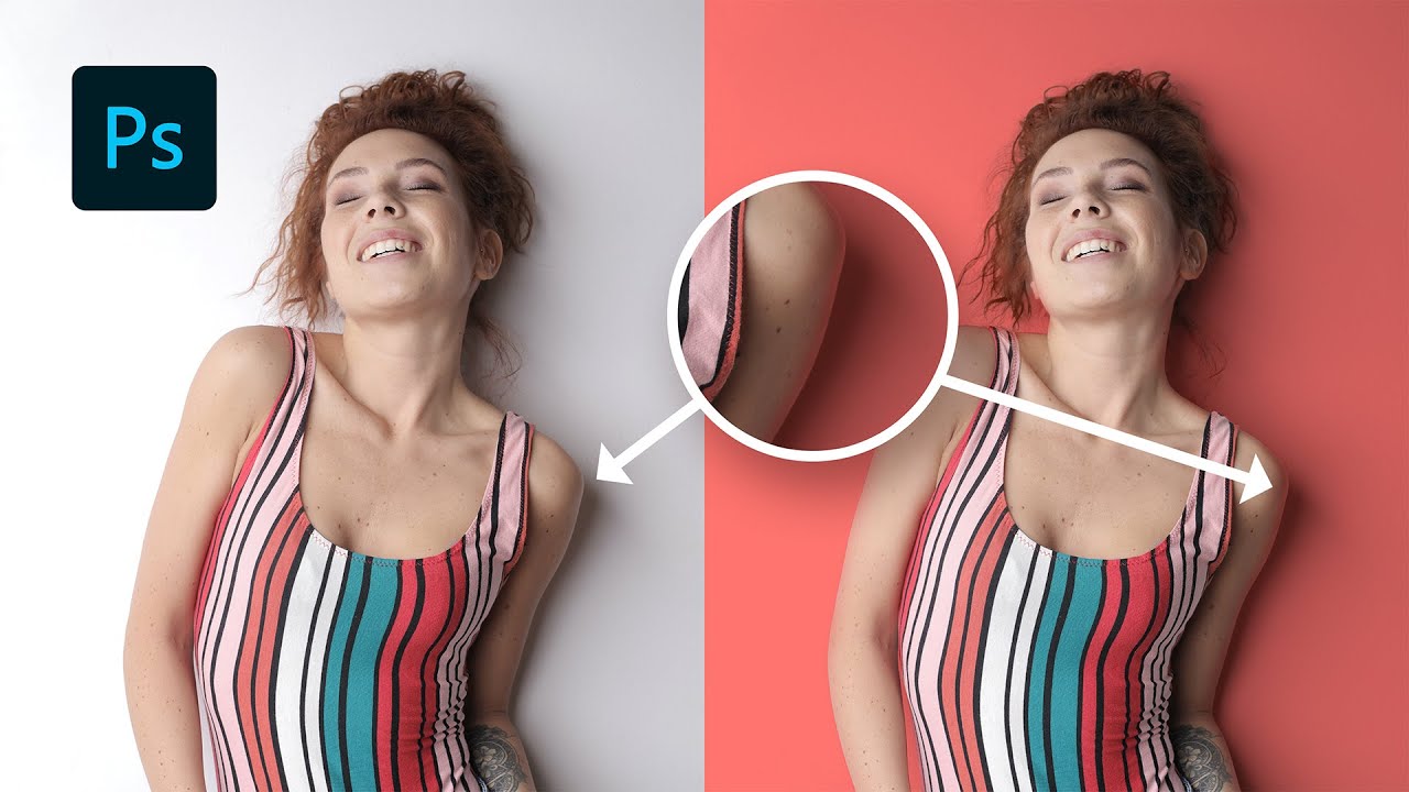 How To Change Background Color in Photoshop (and Bounce Light)