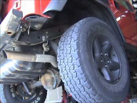 04 TJ Wrangler Dynomax Super Turbo Cat-back Exhaust Install
