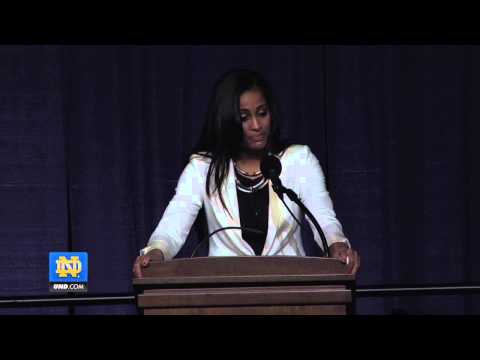 Skylar Diggins Senior Speech - Notre Dame Women's Basketball