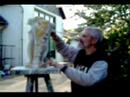 Rock spring water - Hangay Szab� L�szl� sculptor/szobr�sz