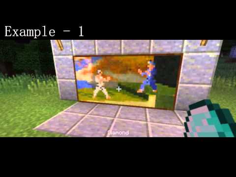 how to make a painting in mc