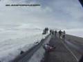 SledPorn Guardrail Crash
