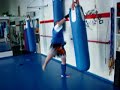 muay thai kicking bag