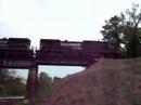 Norfolk Southern freight crossing HYW 78 in Edwardsville