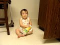 Snack time for Kaiya