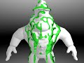 Particle-based Viscoelastic Fluid Simulation