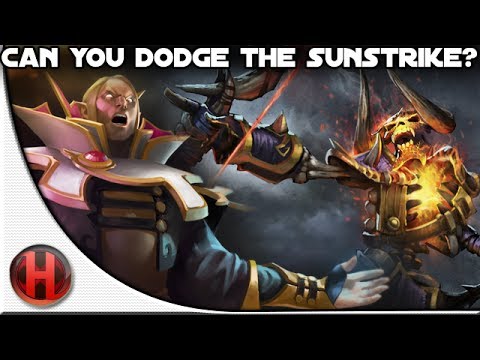 Dota 2 - Can you dodge the Sunstrike?