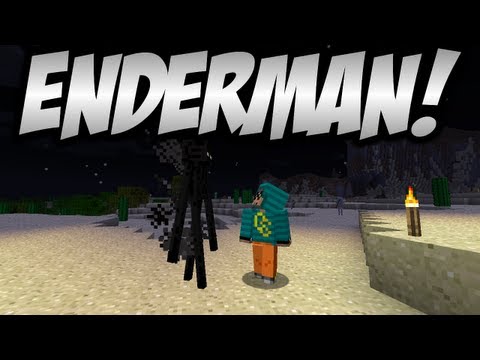 Minecraft Beta 1.8 - Enderman! (HD)