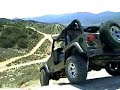 Jeep Wrangler Offroad Going Down Rocky Hill Jeep Wrangler Offroad Going Down Rocky Hill