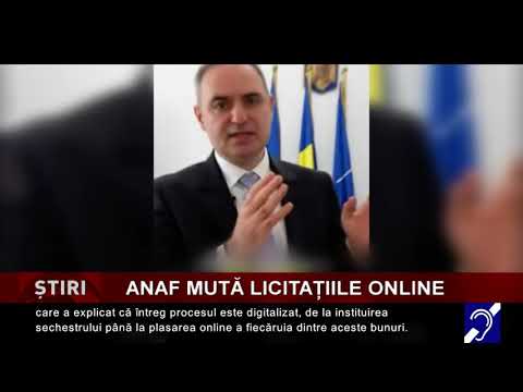 ANAF mută licitațiile în online