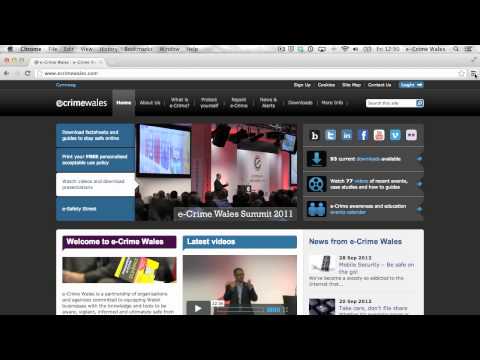 Browser Security - This video shows you how to use some of the privacy and security settings in Google's Chrome web browser. We show you how to: - Enable private browsing - Con...
