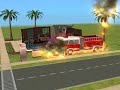 Sims 2 really big fire!!!!!!!!!! Sims 2 really big fire!!!!!!!!!!