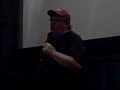 Takes Audience Questions After 'Capitalism: A Love Story'