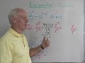 Math Help Exponents 4: Division