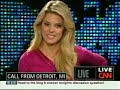 In a strange moment, Carrie Prejean On Larry King Live threatens to leave the show because she feels Larry is being 