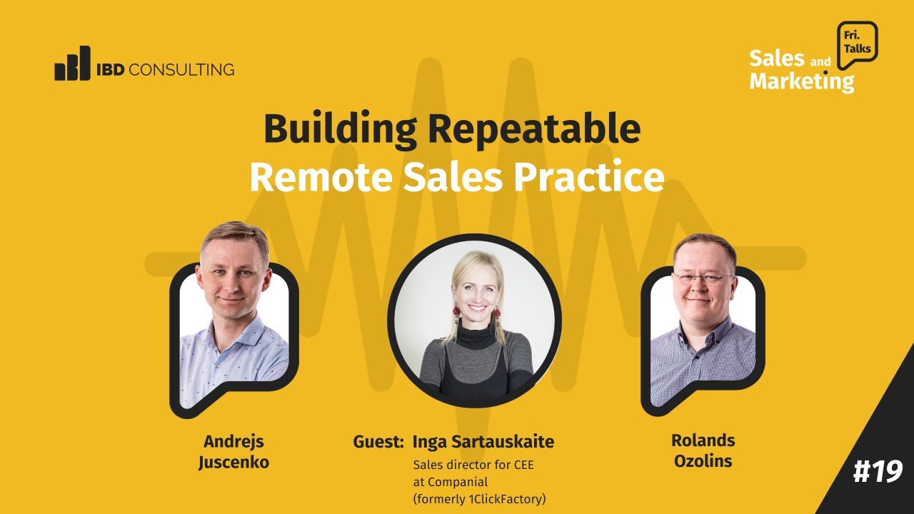 Building Repeatable  Remote Sales Process