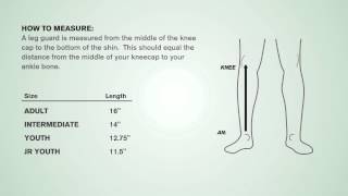 Leg Guard Sizing