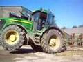 John Deere 7720 With 6 Furrow Plow