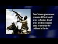 Urge Bush to Ask China to Stop Selling Arms to Sudan