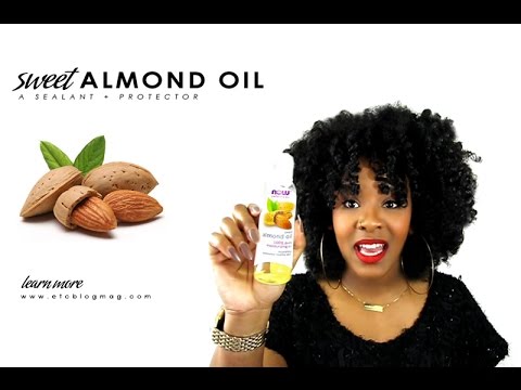 how to almond oil on hair