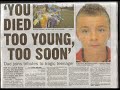 It is the Boiii That We Love. Alex Launder 26-08-1994 to the 23-11-2007 ... alex launder alexander xander xanda rest in peace rip jenni jenny reed jennifer 