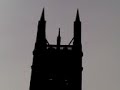 Church bells chimeing