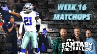 Fantasy Football 2016 - Week 16 Matchups In-or-Out