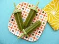Healthy Summer Desserts for Children: How to Make Green Ice Pops - Weelicious Healthy Summer Desserts for Children: How to Make Green Ice Pops - Weelicious