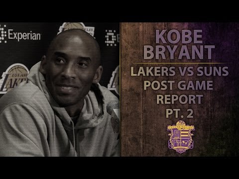 Video: Lakers vs Suns: Kobe Bryant Talks About Ankle Issues, Heating Pad During Games