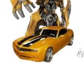 bumblebee   speed painting by nico di mattia