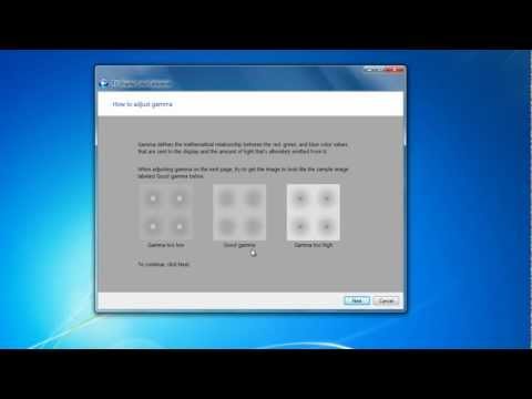 how to adjust lcd monitor
