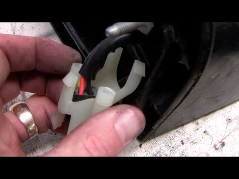 How to fix a broken car mirror support