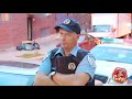 Crashing In Police Car