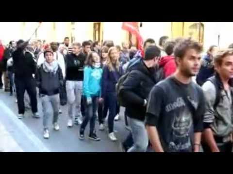 Manifestazione Cgil Imperia - Gli Studenti imperiesi