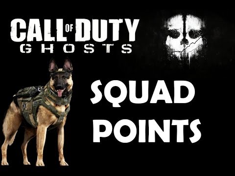 how to get more squad points in call of duty ghosts