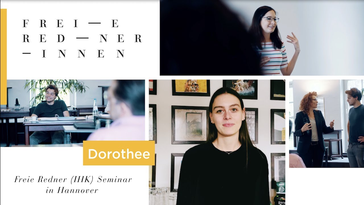 Dorothee über das Seminar: "Wir haben alles mitbekommen" I Freie Redner Ausbildung