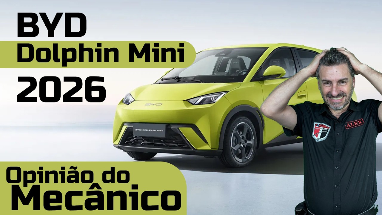 BYD Dolphin Mini | OPINIÃO DO MECÂNICO | CUSTO DE MANUTENÇÃO
