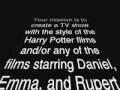 The 1st Annual TV Trailer HP/Twilight style Contest!!!
