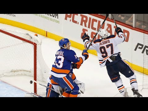 Video: McDavid downs the Islanders in OT & Henrik Sedin scores his first of the season | Plays of the Night
