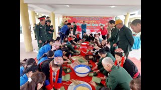 Chương trình “Xuân đoàn kết - Tết thắm tình quân dân” mừng xuân Quý Mão 2023 tại thôn Khe Sú 2