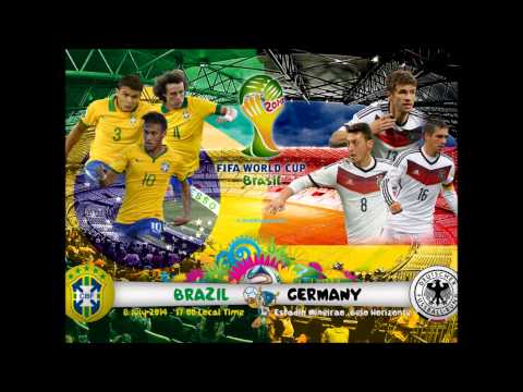 Sport: WM 2014 Halbfinale Brasilien - Deutschland (Ra ...