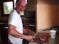 Tim and Daisy Leonard invite friends for lunch.wmv